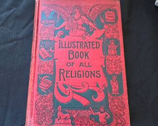 C172 - $12. Illustrated Book of All Religions. 