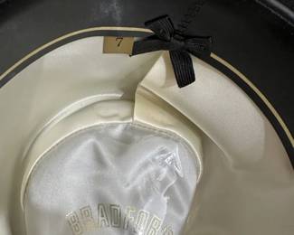 C189 - $30. Bradford Western by Resistol.  Size 7. Mens Cowboy Hat