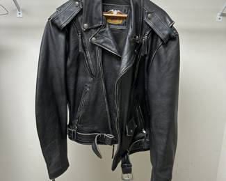 C1 - $175 - Sz. XL. Harley Davidson Vintage 2001 Insulated Leather Jacket. 