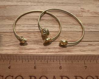 J2 - $8 Each. C. Wonder Cuff Bracelets. Leo & Aries. 