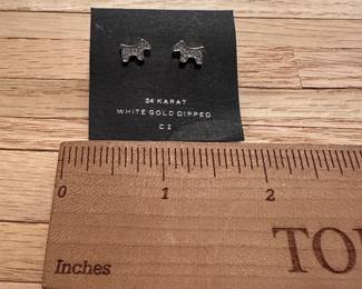 J14 - $12 - Terrier Earrings