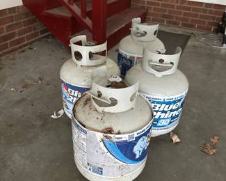 C191 - $20 EACH. Empty Propane Tanks. *3* available. 