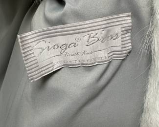 C90 - $275. Fox Fur Vest. Tag Reads "Sioga Bros. Finest Furs Product of Greece." Fox Fur with Blue Hue. Purchased on Etsy from someone who redesigned a vintage fox fur coat. Fits Like XS/Small. 