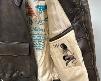 C96 - $225. Type A-2 Leather Avirex Jacket. Size XL. Gently used - VERY good condition! Flight Bomber Jacket. 