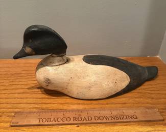 D11 - $65. Unsigned Old Duck Decoy. 