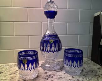 C33 - $550. Waterford Clarendon Collection. In boxes. No issues noted - no chips, cracks, scratches. 