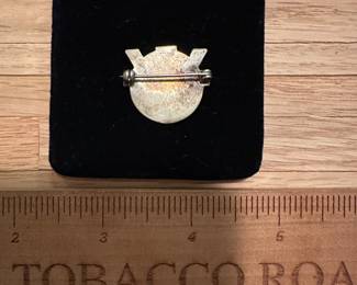 C6 - $125 *Sterling* Harley Davidson 50 years American Made. Collectible Pin. 