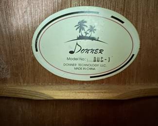 C14 - $30 - Donner Ukelele Model No - DUC-1 with Gig Bag. 