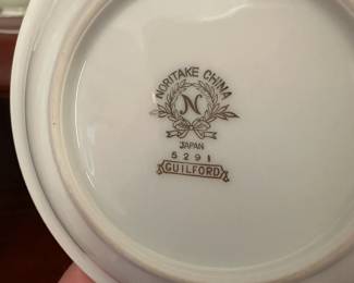 C34 - $175. 77 Pcs. Noritake. Guilford #5291. 