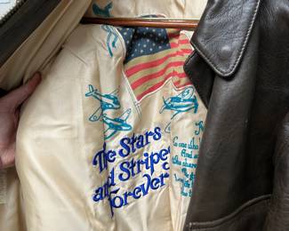 C96 - $225. Type A-2 Leather Avirex Jacket. Size XL. Gently used - VERY good condition! Flight Bomber Jacket. 