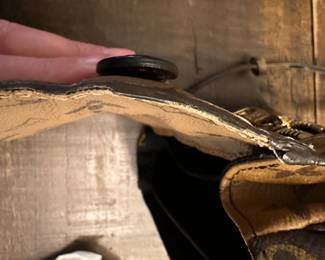 C105 - $1450. Louis Vuitton Pochette Metis Monogram Reverse. With Box and Authenticity Certificate. Has minor cracking and scratches on the metal. If you would like to see prior to committing please let me know when you reach out. 