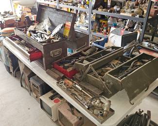 Many tools!  Still sorting and more to put out