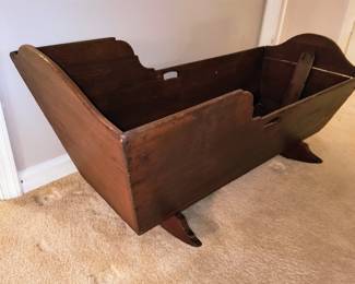 Very early primitive child cradle