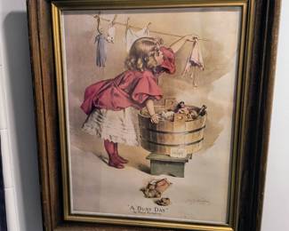 Early print " A Busy Day "