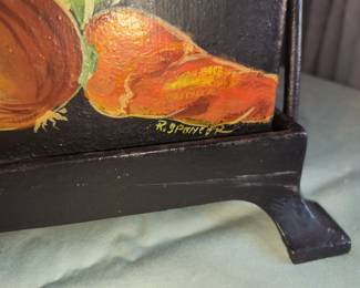 Hand painted by Ruth Spencer