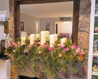 Beautiful large wall mirror