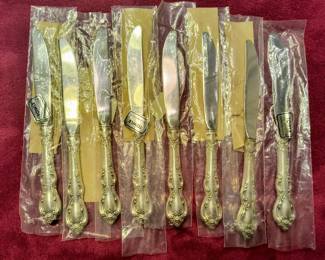 Towle Spanish Provincial sterling silver flatware set - 32 pieces