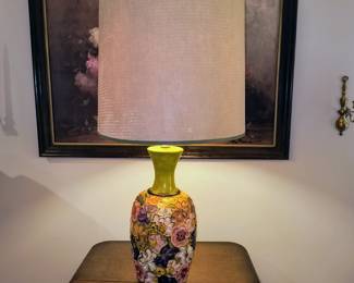 Decorated table lamp