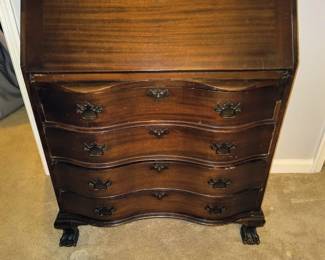 Small secretary desk