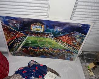 ANOTHER OLE MISS PRINT- OLE MISS SOCK MONKEYS