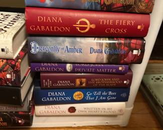 BOOKS - LOTS OF FIRST EDITION AND SIGNED 