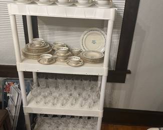 CHINA AND GLASSWARE