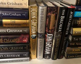 BOOKS - LOTS OF FIRST EDITION AND SIGNED 