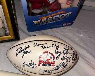 SIGNED 2001 OLE MISS LADIES FOOTBALL FORUM FOOTBALL - RARE FIND!!!
