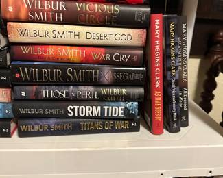 BOOKS - LOTS OF FIRST EDITION AND SIGNED 