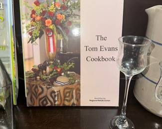 THE TOM EVANS COOKBOOK- RARE FIND