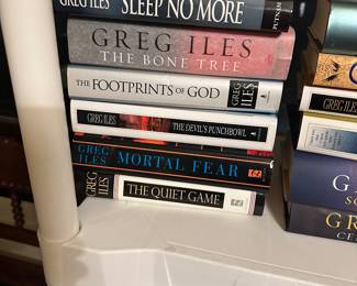 BOOKS - LOTS OF FIRST EDITION AND SIGNED 