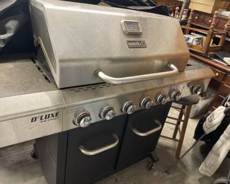 Five burner propane barbecue grill
