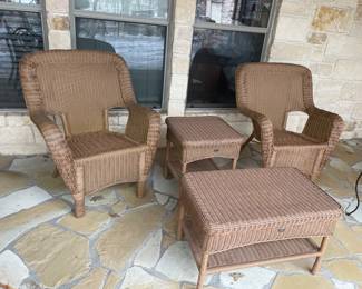 Wicker Patio Set