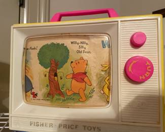 1971 Fisher Price Winnie the Pooh Music Box working!