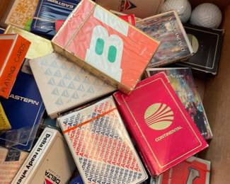 Vintage airline playing cards some new imp packages