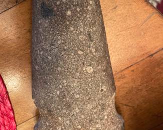 Native American Stone Tomahawk Head 