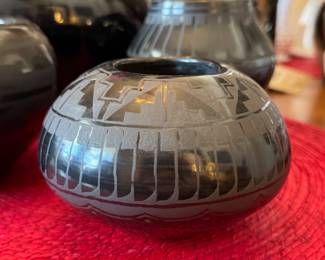 Navajo Pueblo, Santa Clara pottery