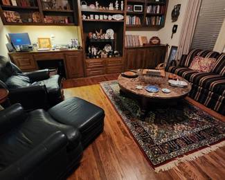 Elegant office filled with fun finds