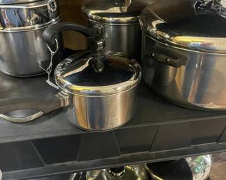 Revere ware copper bottoms