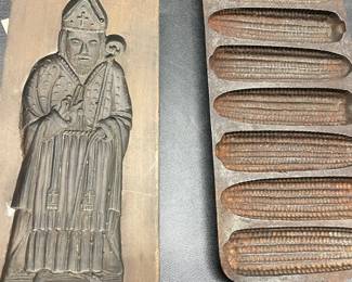 Antique St Nicholas Cookie Mold
