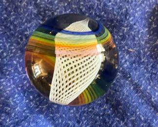 Vintage Steven Maslach (Cuneo Furnace) Marbles (we have two of this one) 