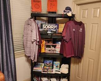 Vintage games, DVD's and books