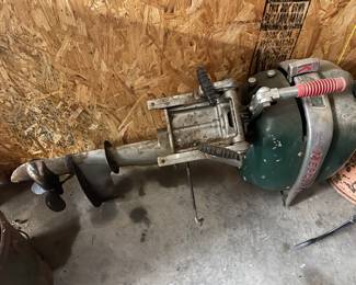 Circa 1952 Mercury Super 10 Hurricane outboard motor