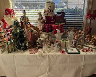 Christmas, Halloween, Easter and fall decor