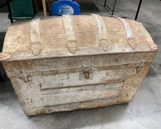 Antique Steamer Trunk