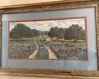 Where the Rainbow Touched Down George Boutwell Signed Print