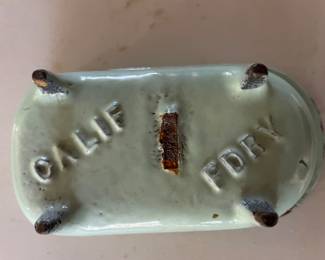 Antique cast-iron salesman sampler