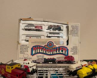 Vintage Bachman High roller Locomotive Train set