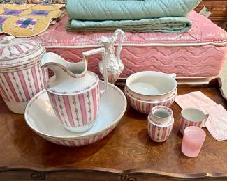 Winton Royal Georgian Chamber Pot Wash Basin Set