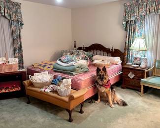 “Fireplace” Heater - King Size Bed